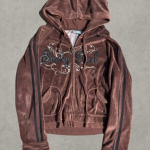 bluza welurowa funky girl (m)