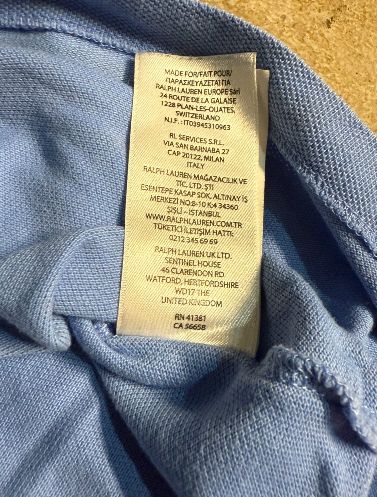 polo niebieskie (rozmiar m) polo niebieskie (rozmiar m)